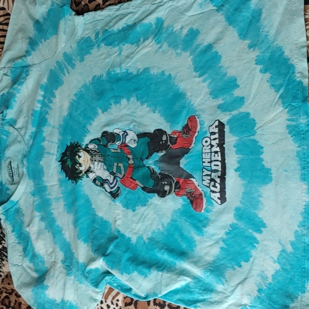 My Hero Academia Tye Dye Tshirt Sz XL
